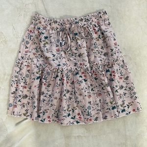 Flowy Floral Skirt
